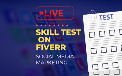 Social Media Marketing Skill Test on Fiverr 2022
